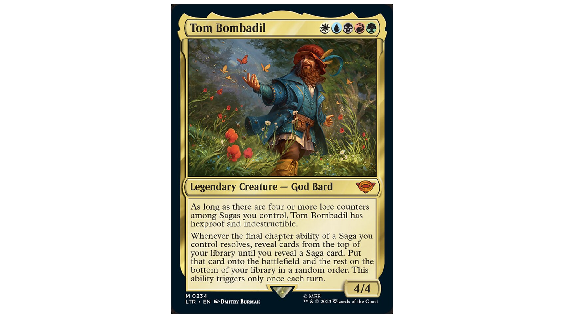 tom bombadil mtg card MTG Commander Deck EDH Deck Tom Bombadil 100 Magic Cards Custom Deck Sagas  Enchantments main image 0