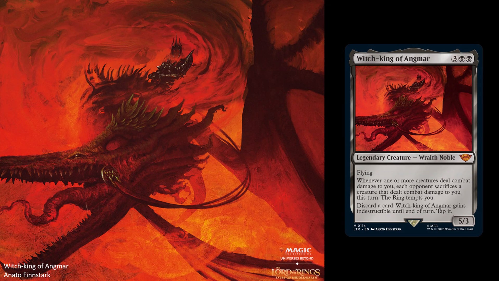 Magic: The Gathering's Lord of the Rings set has nine different Nazgl cards, one for each Ringwraith | Dicebreaker Magic: The Gathering's Lord of the Rings set has nine different Nazgl cards, one for each Ringwraith | Dicebreaker