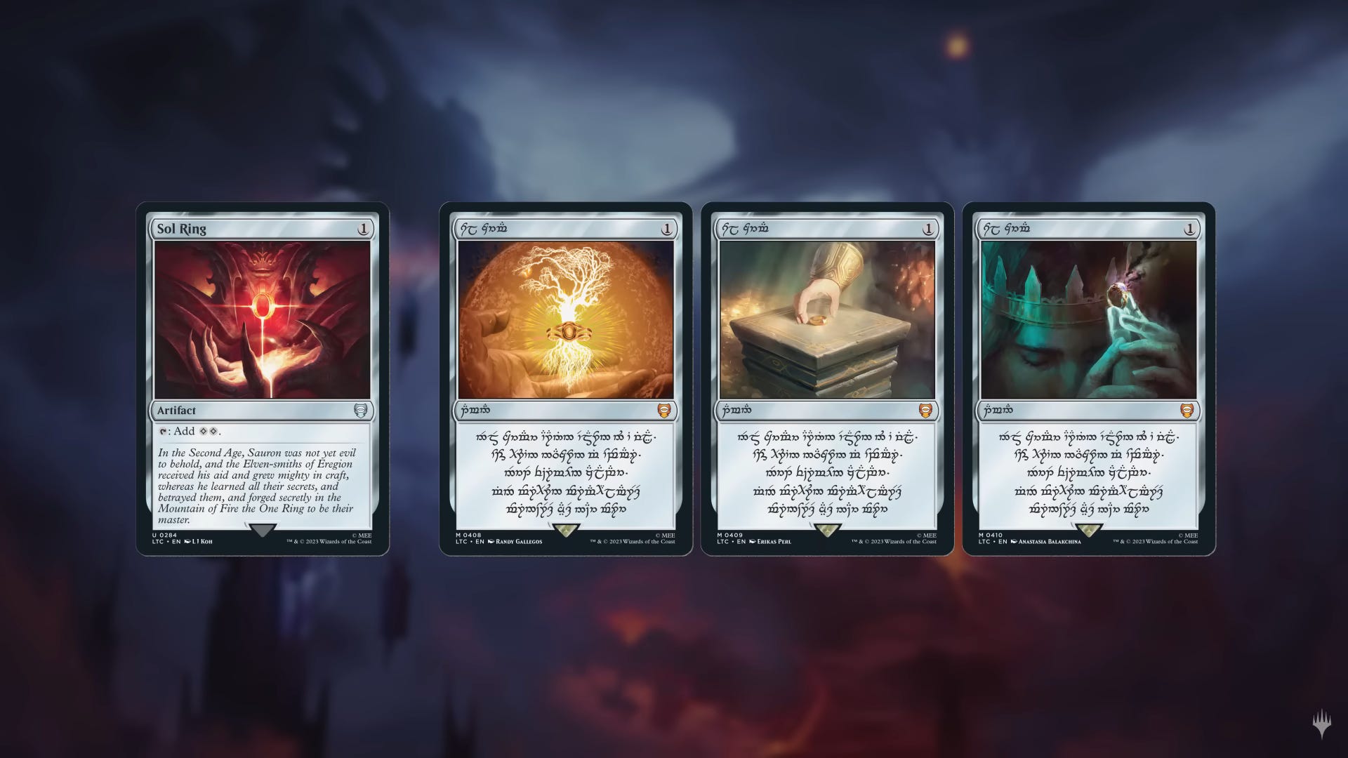 Here’s a look at the (Sol) Rings of Power in MTG’s Tales of Middle ...