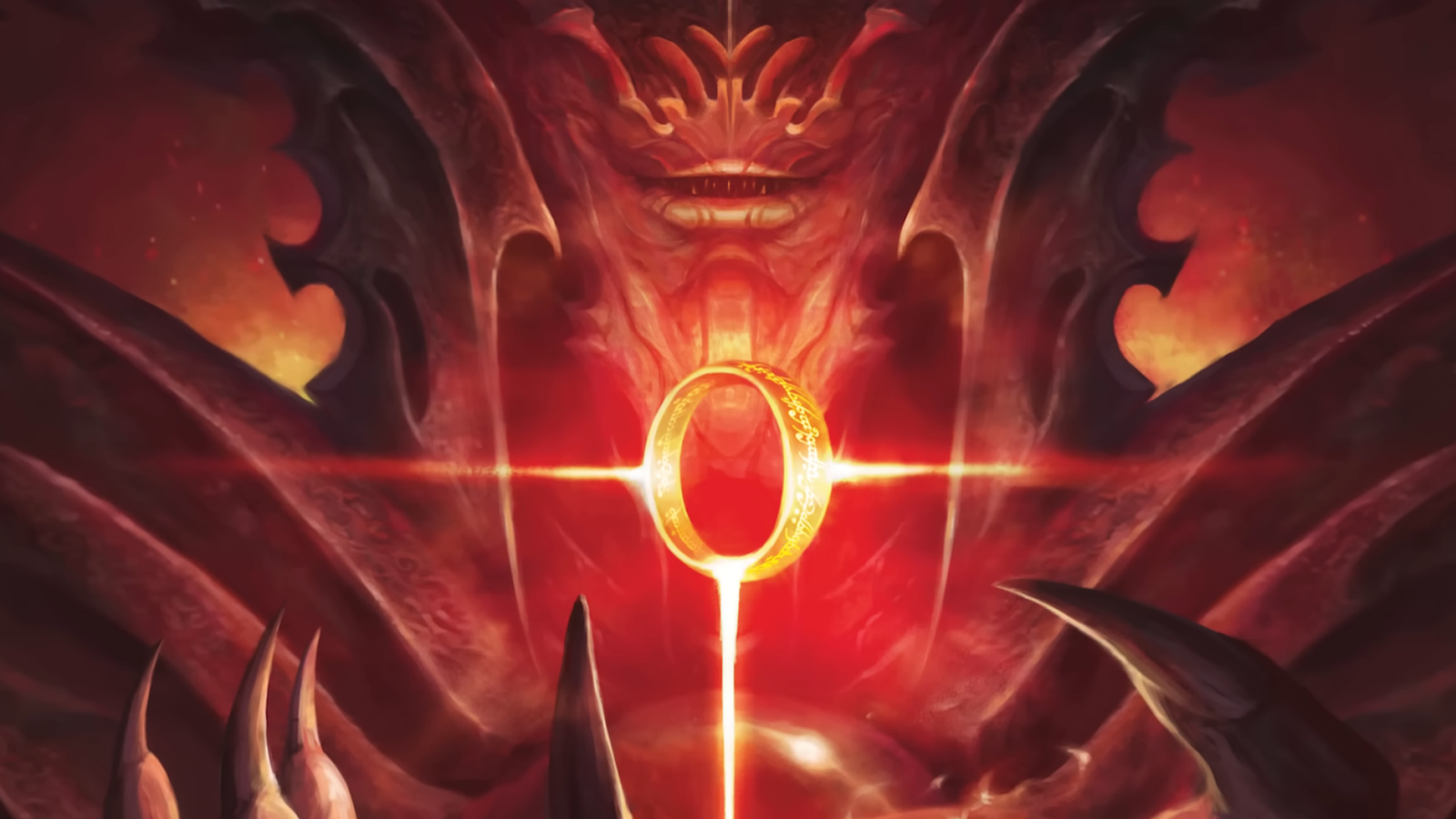 sauron lord of the rings mtg card MTG Sauron, Lord of the Rings *EXTENDED ART FOIL* Lord of the Rings 92 NM