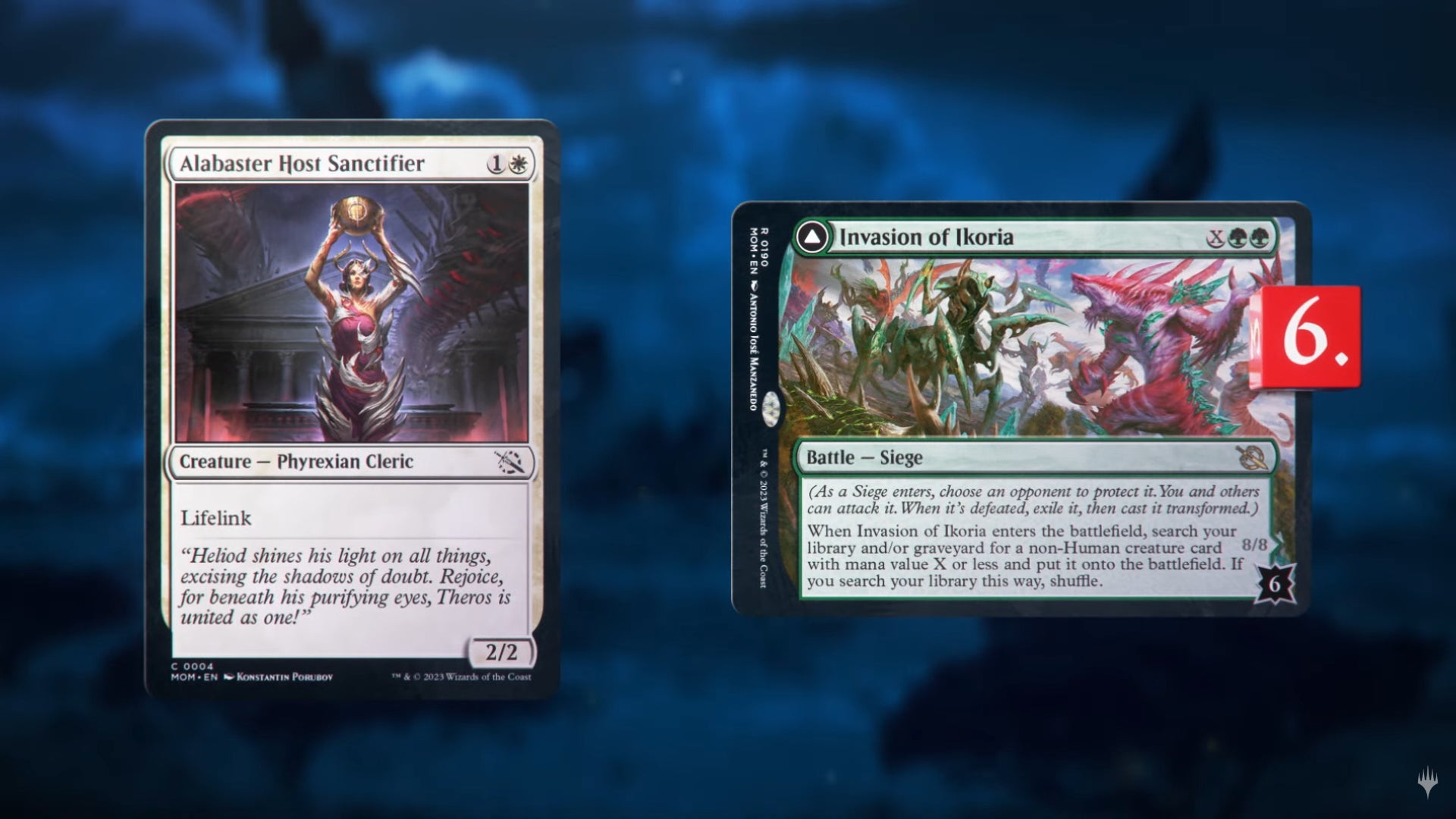 Magic: The Gathering introduces dual-faced, transforming Battle cards in March of the Machine | Dicebreaker Magic: The Gathering introduces dual-faced, transforming Battle cards in March of the Machine | Dicebreaker