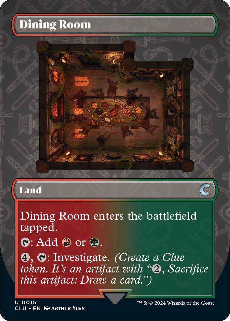 mtg cluedo cards Ravnica: Clue Edition (Ravnica: Cluedo Edition) Booster Contents