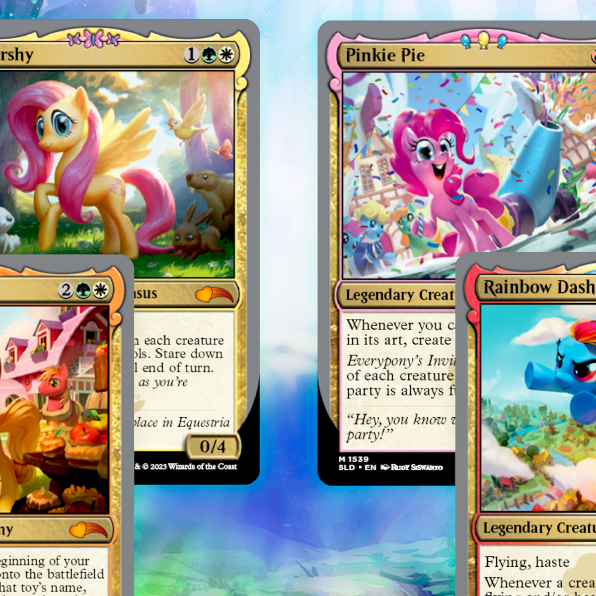 are the my little pony mtg cards legal THEY MADE PONY MAGIC CARDS (not tournament legal, but that was to be expected) : r/mylittlepony