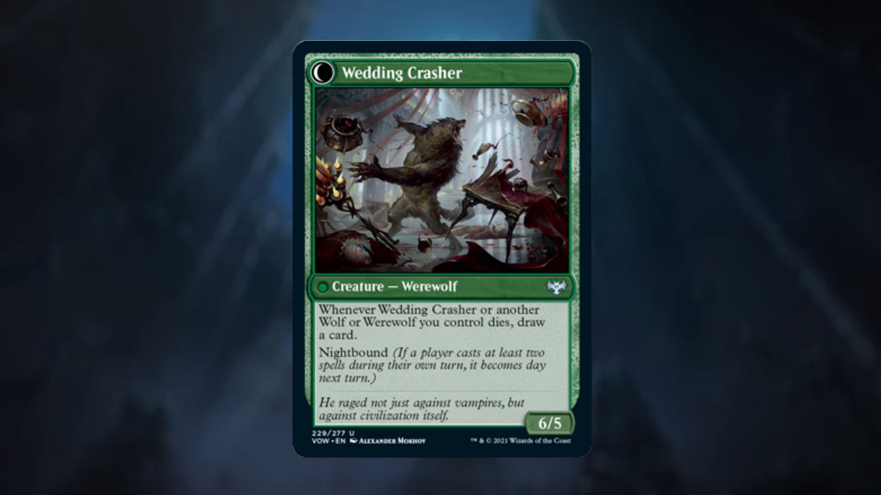 MTG Innistrad: Crimson Vow card reveal - Wolfkin Outcast // Wedding Crasher  | Dicebreaker