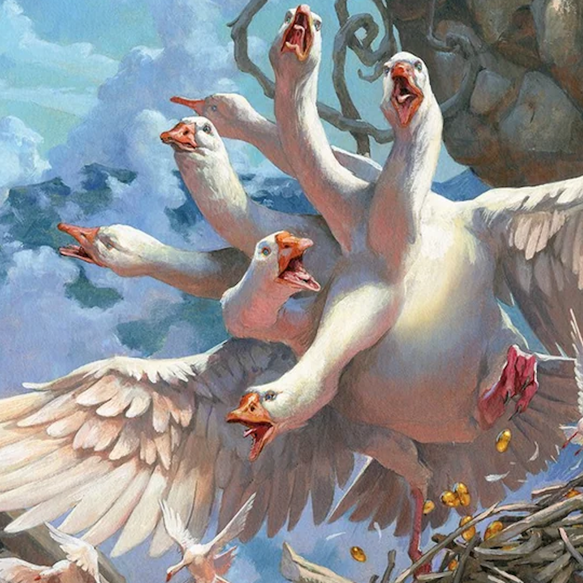 goose cards mtg The Mother Wizards of the Coast New rounded up The Untitled Goose : r/custommagic