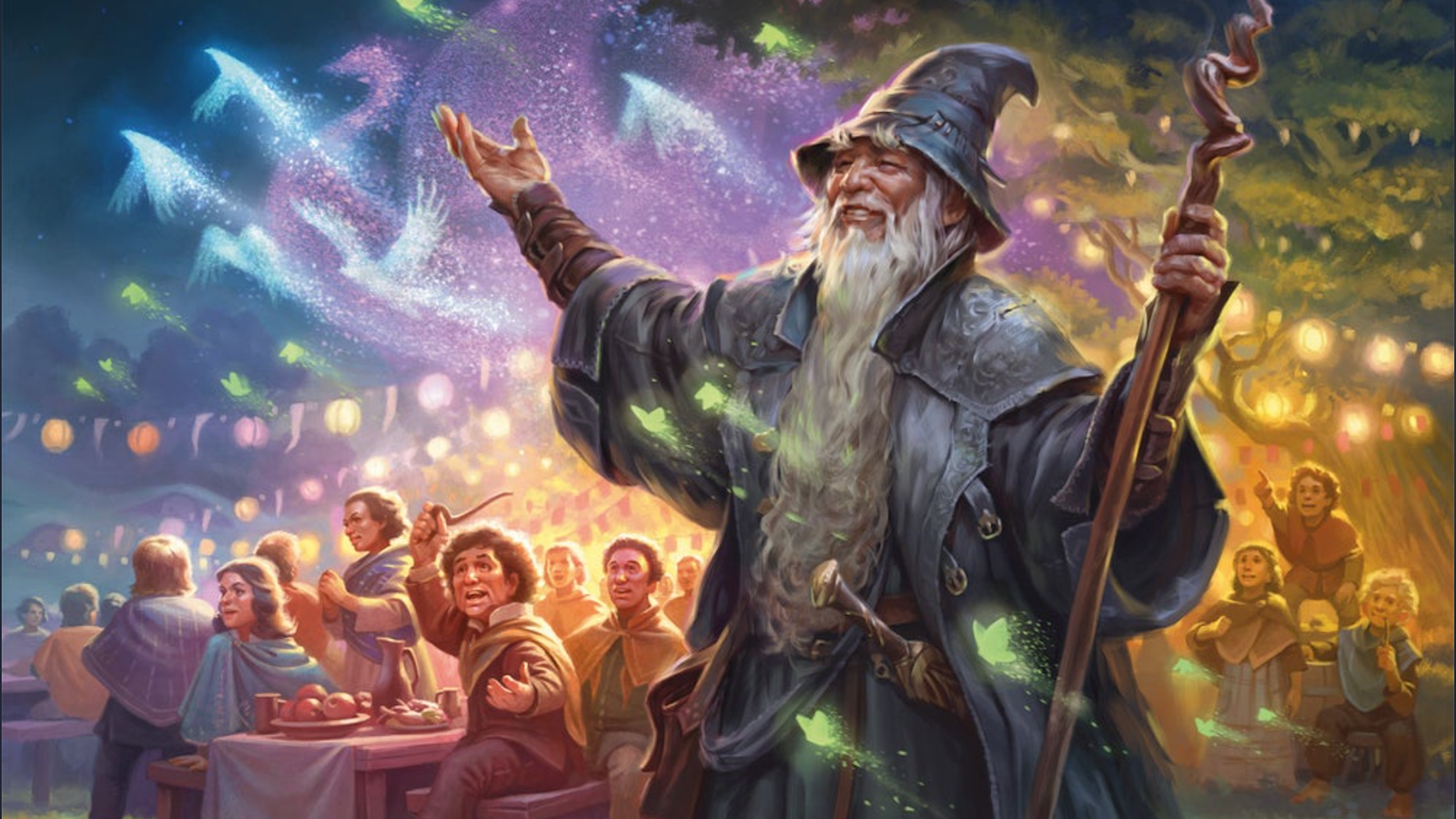 mtg lord of the rings extended art cards connected Amazon.com: Magic: Gathering The The Rings: Tales of Middle-Earth Scene Box draw a card MTG reveals The One Ring
