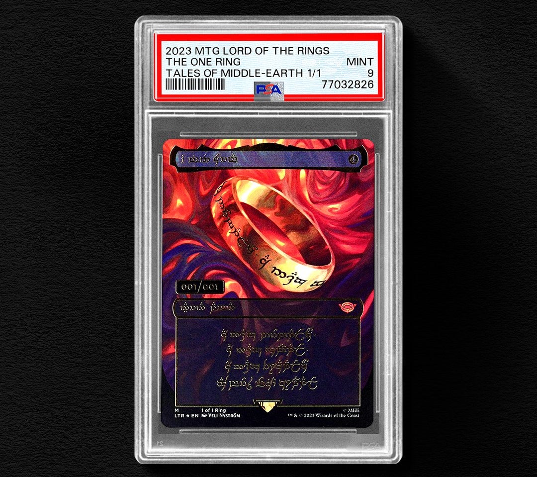 Post Malone buys one-of-a-kind Magic: The Gathering Lord of the Rings card | Dicebreaker Post Malone buys one-of-a-kind Magic: The Gathering Lord of the Rings card | Dicebreaker