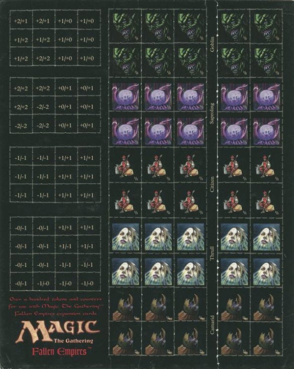 mtg are tokens cards 341 Token Put that card into your hand if its a land The History of Tokens, Part