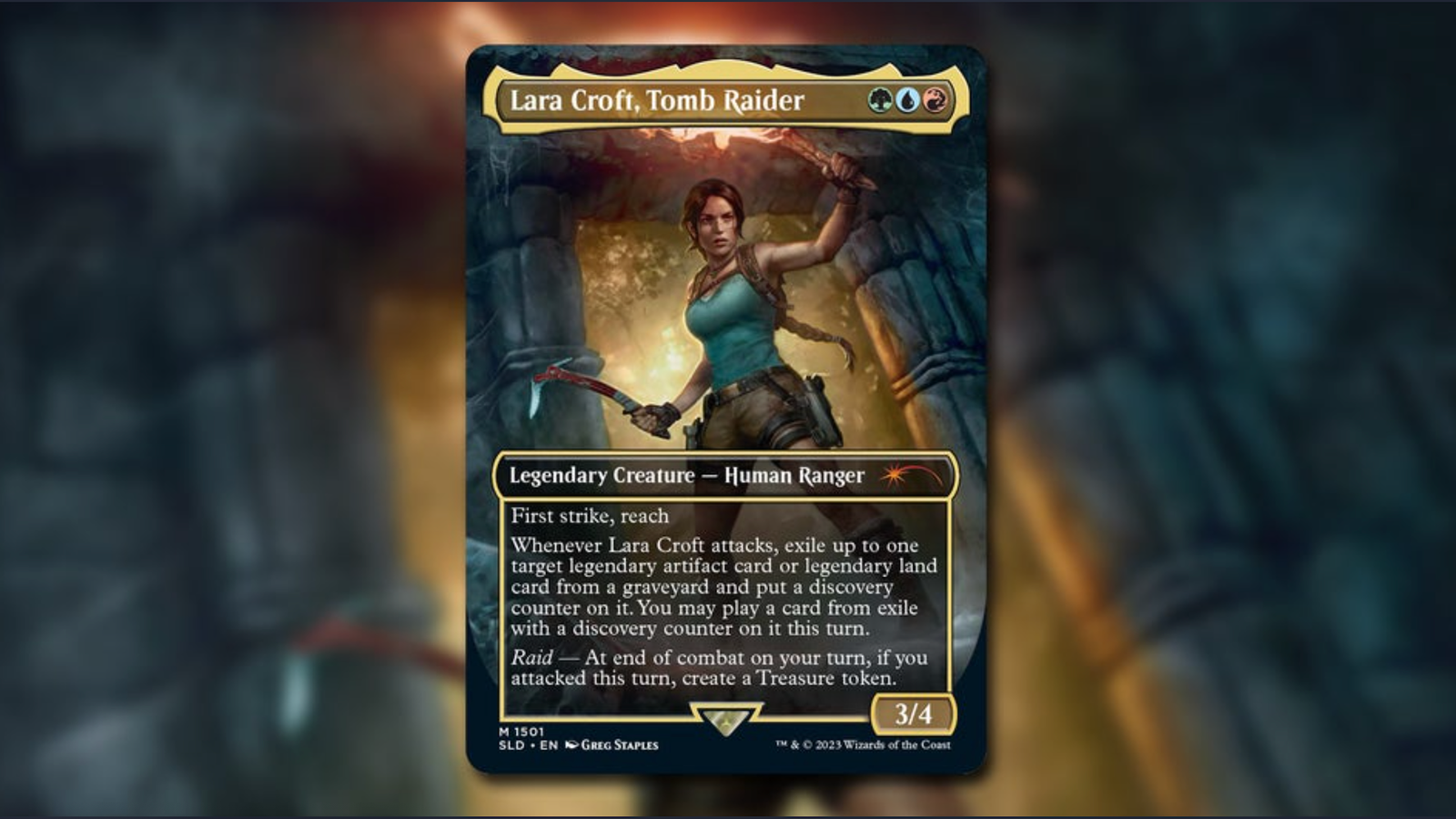 Tomb Raider and MTG crossover includes an all-new Lara Croft Tomb Raider and MTG crossover includes an all-new Lara Croft