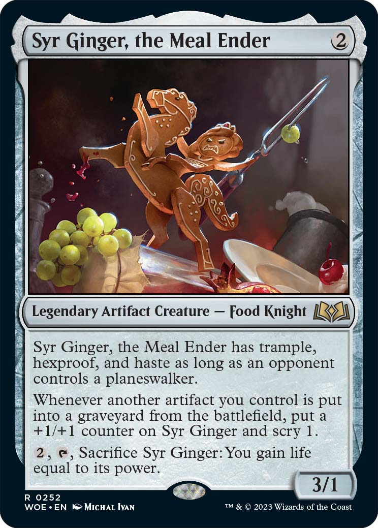 mtg wilds of eldraine food cards Gingerbrute [Wilds Eldraine] or creature with flying MTG Wilds of Eldraine Mechanics