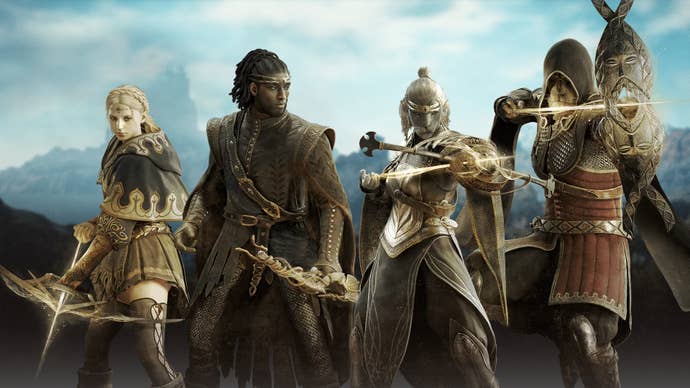 A selection of Magick Archers in Dragon’s Dogma 2.