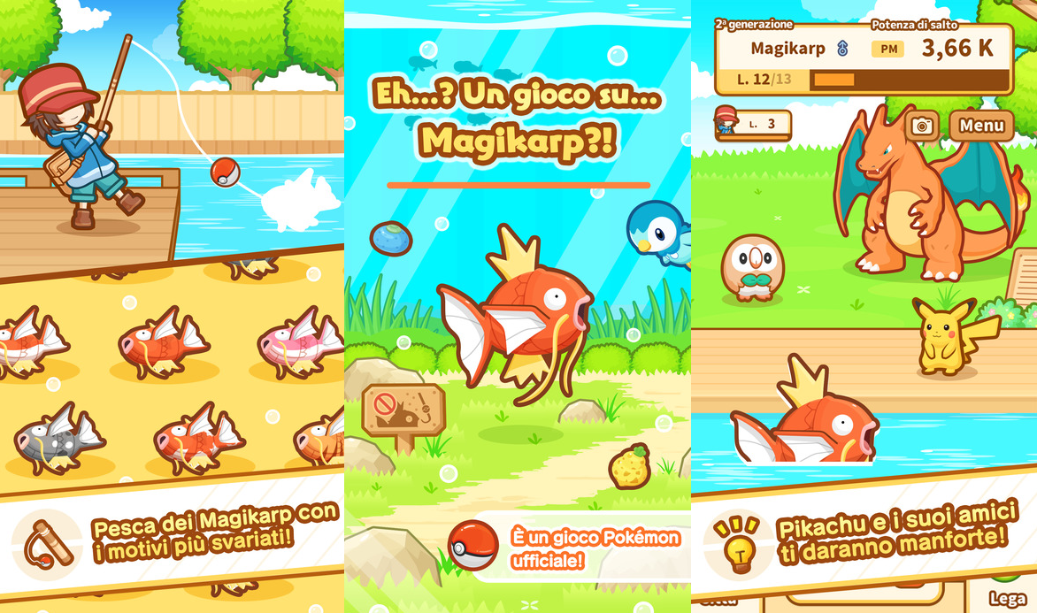 Pokemon Magikarp Jump begins roll out on iOS, download it