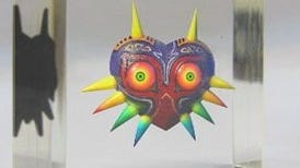 Majora's Mask 3D GAME pre-order bonus is a commemorative paperweight