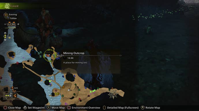 Mining Outcrop in The Forest in Monster Hunter Wilds