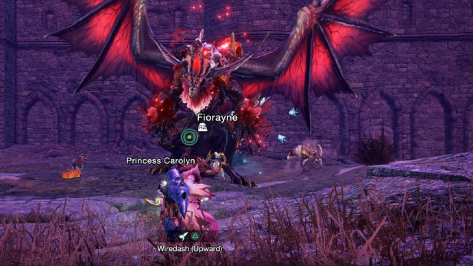 Malzeno roars in its true form