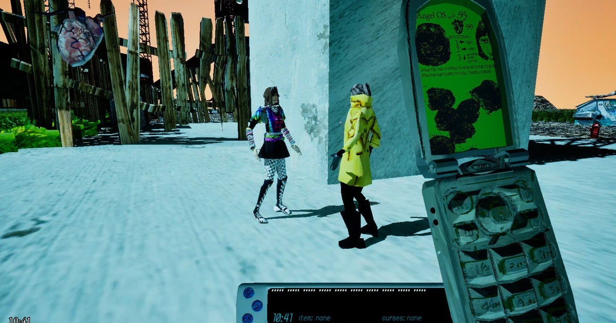 Mama's Sleeping Angels is a Lethal Company-esque, dream-exploration, Y2K smorgasbord for the zillenialpha generations