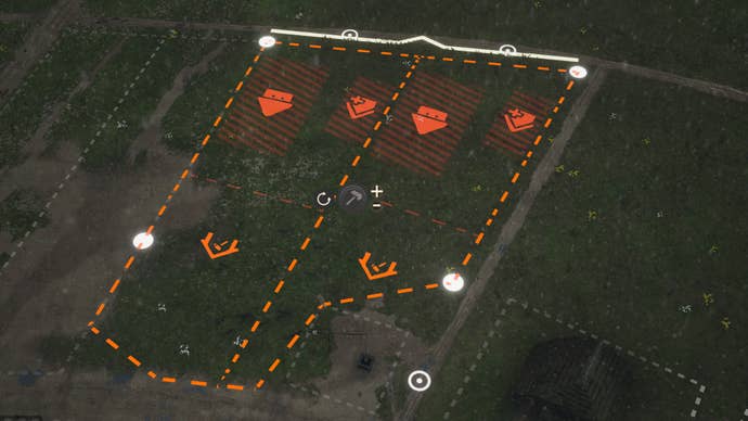 The player places down a new Burgage Plot in Manor Lords.