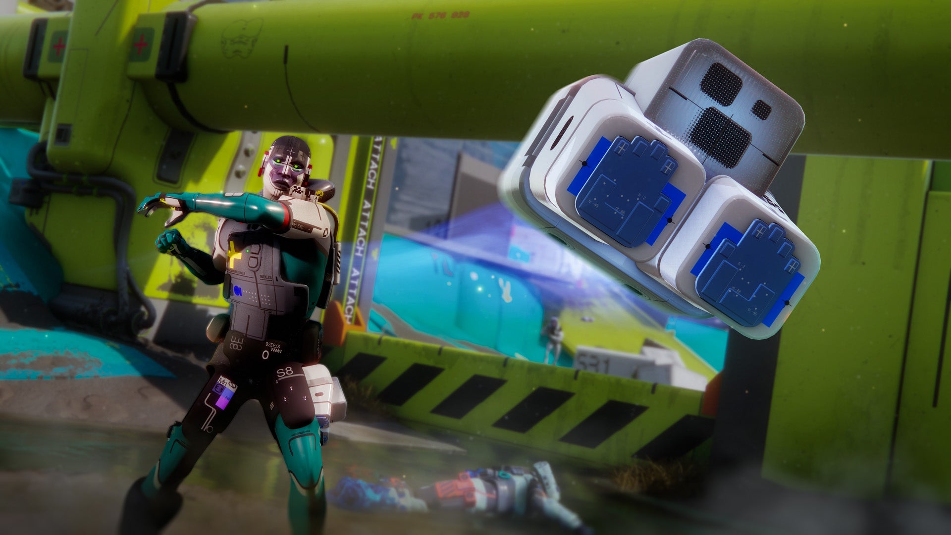 Triage throwing the Med Drone in Marathon