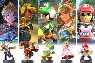 Mario kart 8 deluxe on sale amiibo