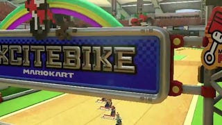 Mario Kart 8 - Excitebike Arena parte do DLC