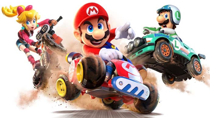 Mario Kart World artwork.