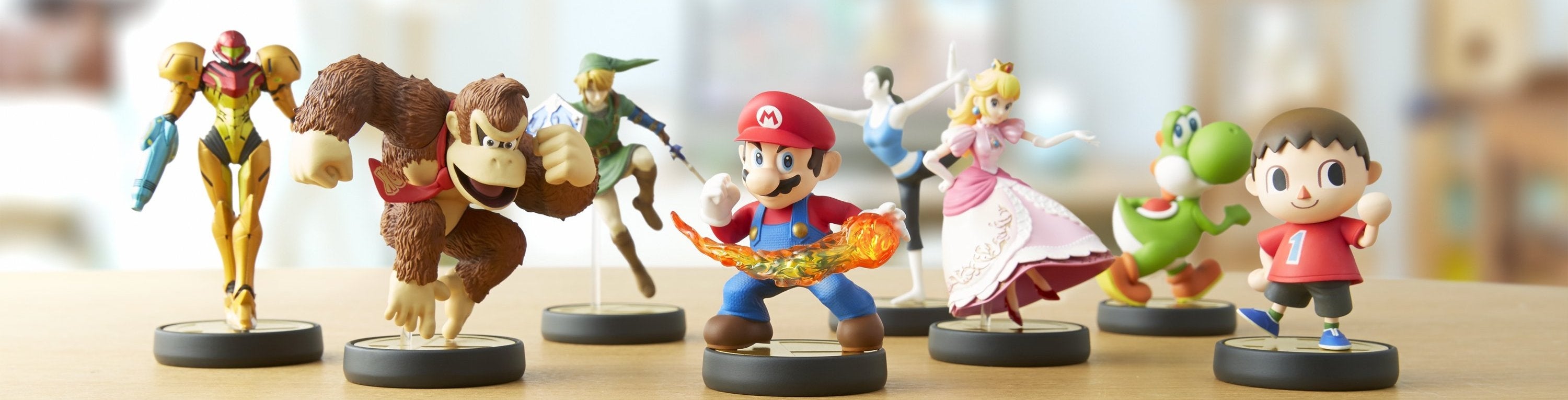 Mario, Link, Samus, Kirby en meer als eerste amiibo-figuurtjes