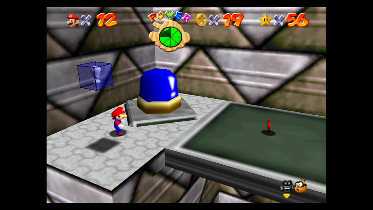 Red cap shop switch mario 64