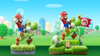 Check out these exclusive Mario & Yoshi figurines and Super Mario Odyssey prints for Mario Day