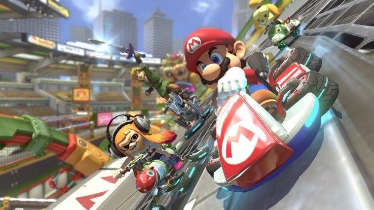 Mario kart shop deluxe nintendo switch