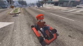 Who doesn't want to see Mario Kart in GTA 5?