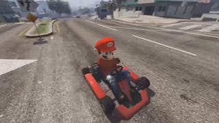 Who doesn't want to see Mario Kart in GTA 5?