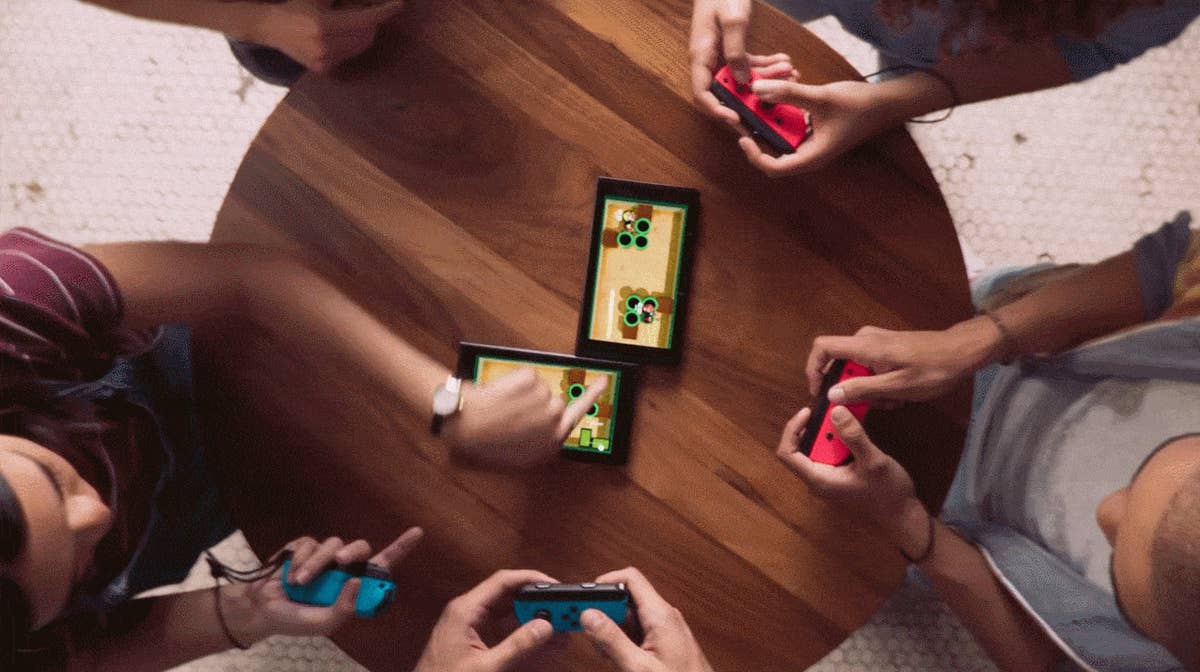Super Mario Party s use of two Switch screens is a technological