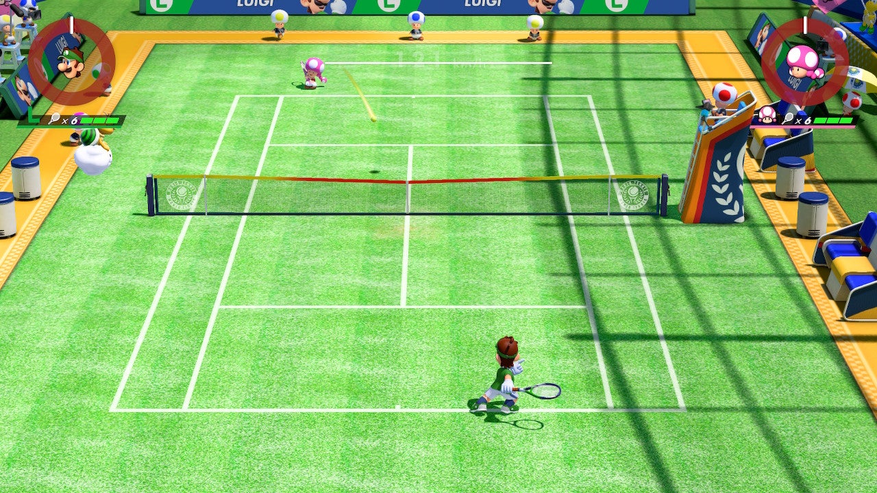 Mario Tennis Aces Test Spiel Satz und Sieg Eurogamer