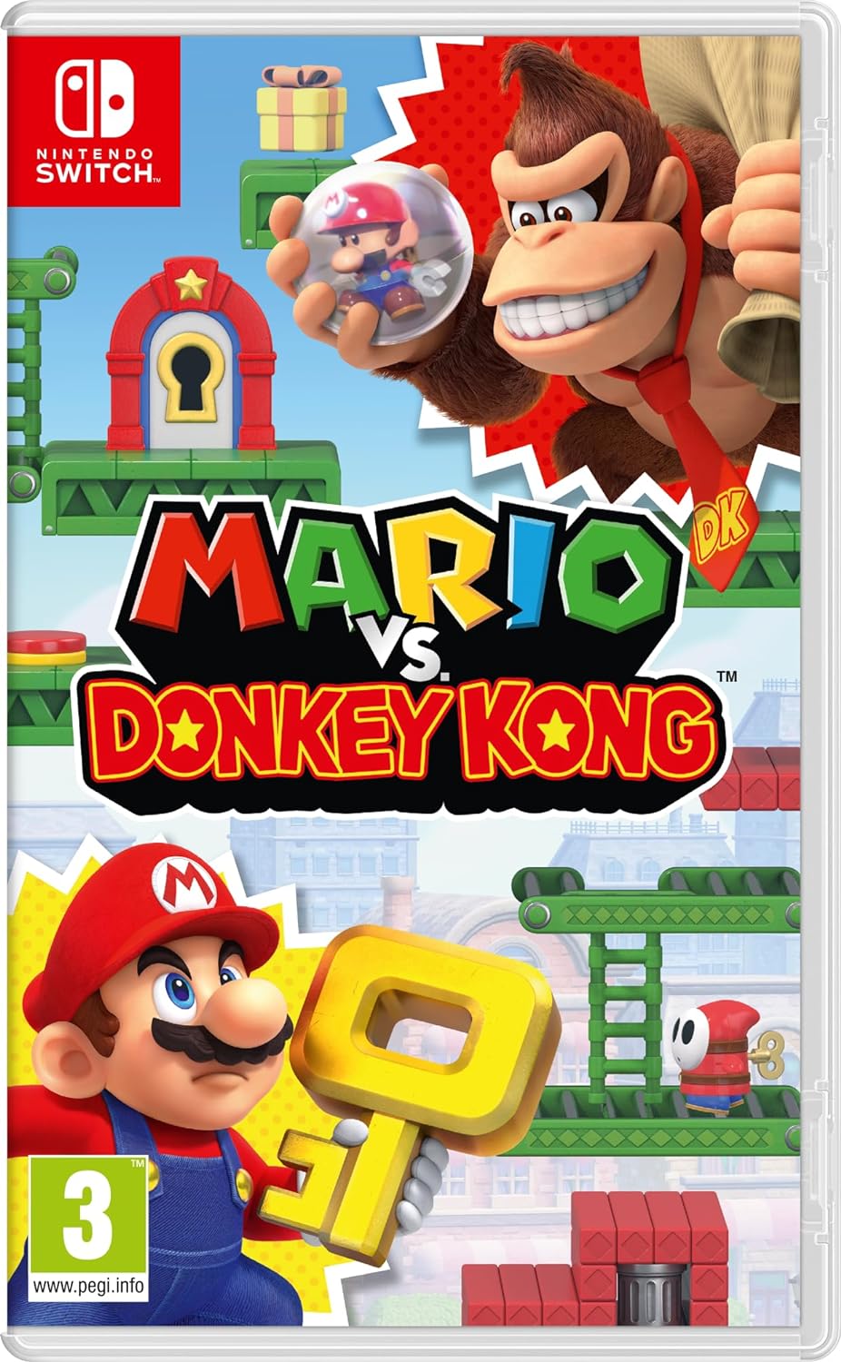 Mario vs. Donkey Kong (Switch) boxart