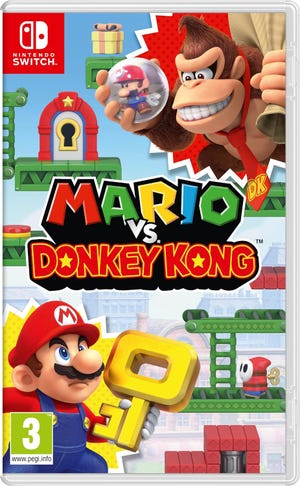 Caixa de jogo de Mario vs. Donkey Kong (Switch)