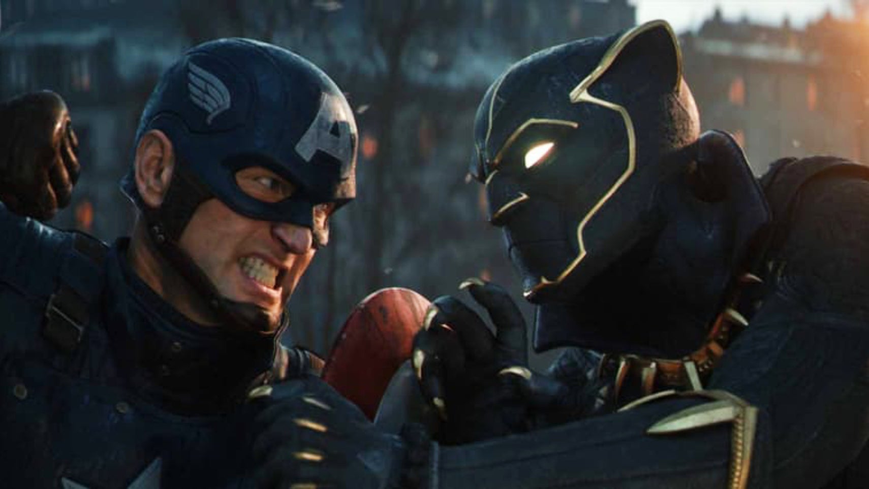 Captain America and Black Panther in Marvel 1943: Rise of Hydra. - 1