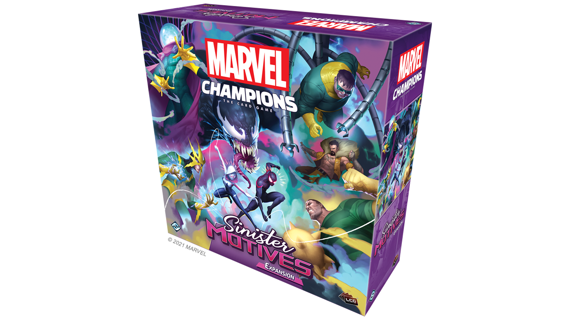 Spider-man and Venom themed expansion swinging into Marvel
