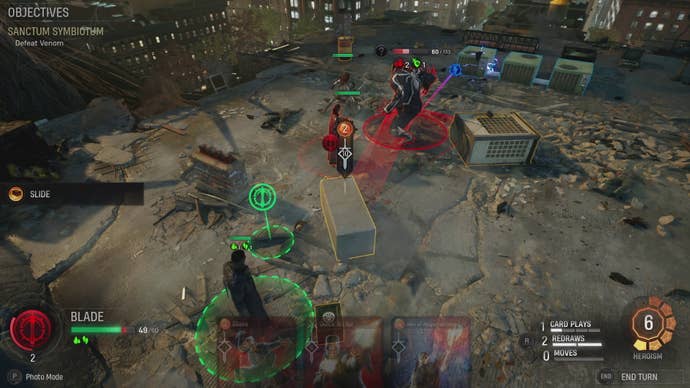 Superheroes fight Venom in Marvel’s Midnight Suns