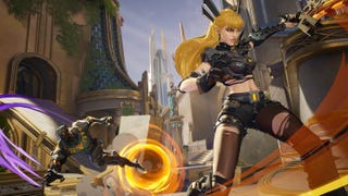 Magik and Black Panther battling in Marvel Rivals.