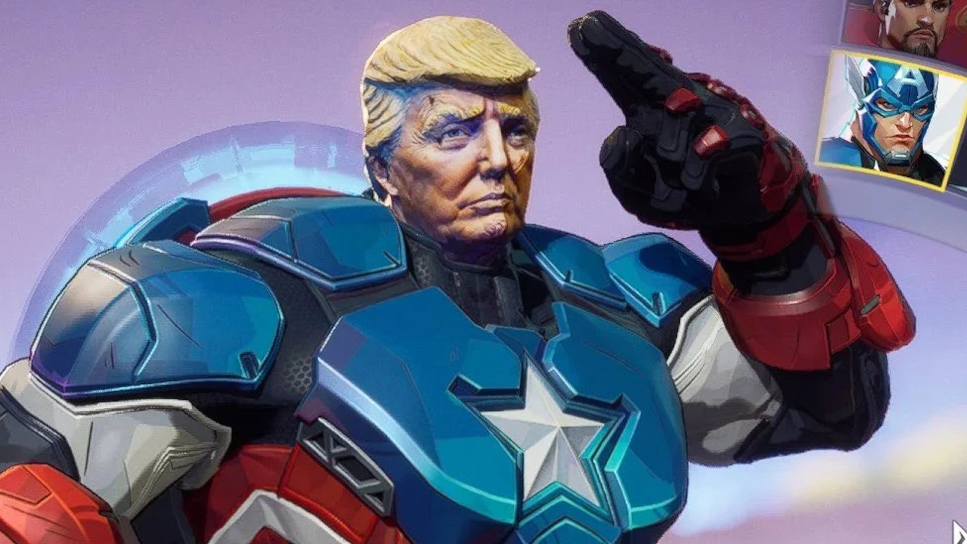 Fani Marvel Rivals podmienili bohaterów gry na polityków. Nexusmods ...