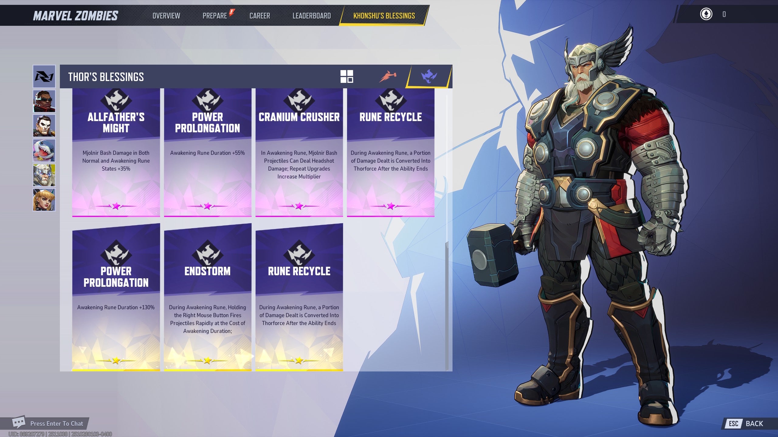 Thor's blue blessings in Marvel Rivals - 3