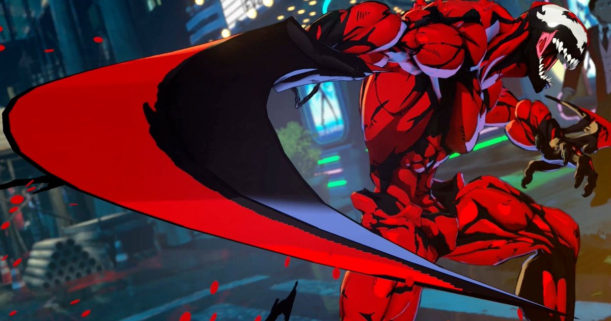 Carnage in Marvel Tokon: Fighting Souls.