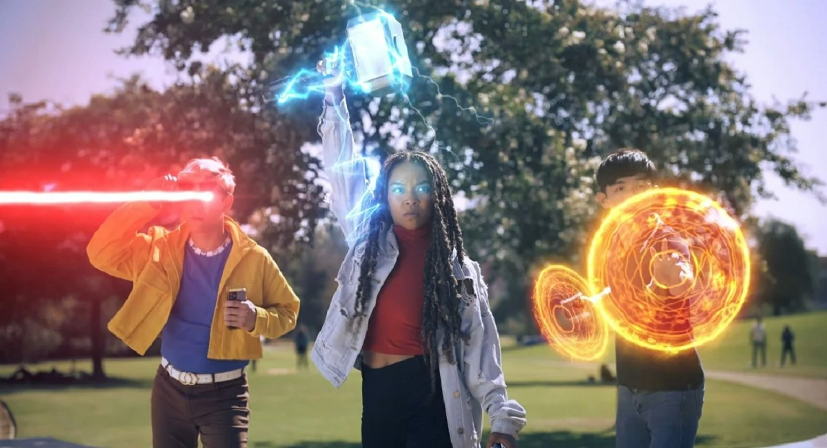 Marvel World of Heroes artwork.