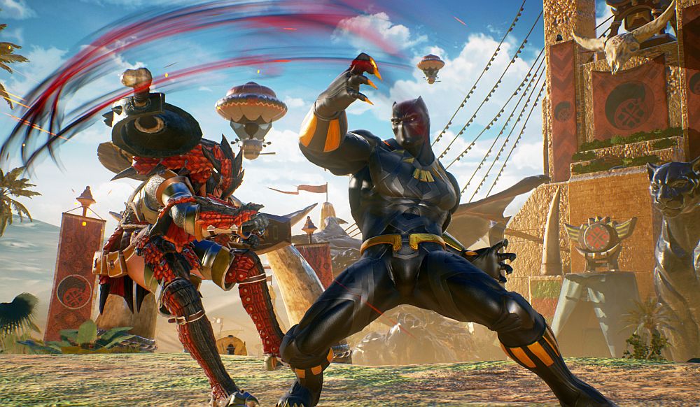 Here's a look at Marvel vs Capcom: Infinite fighters Black Panther