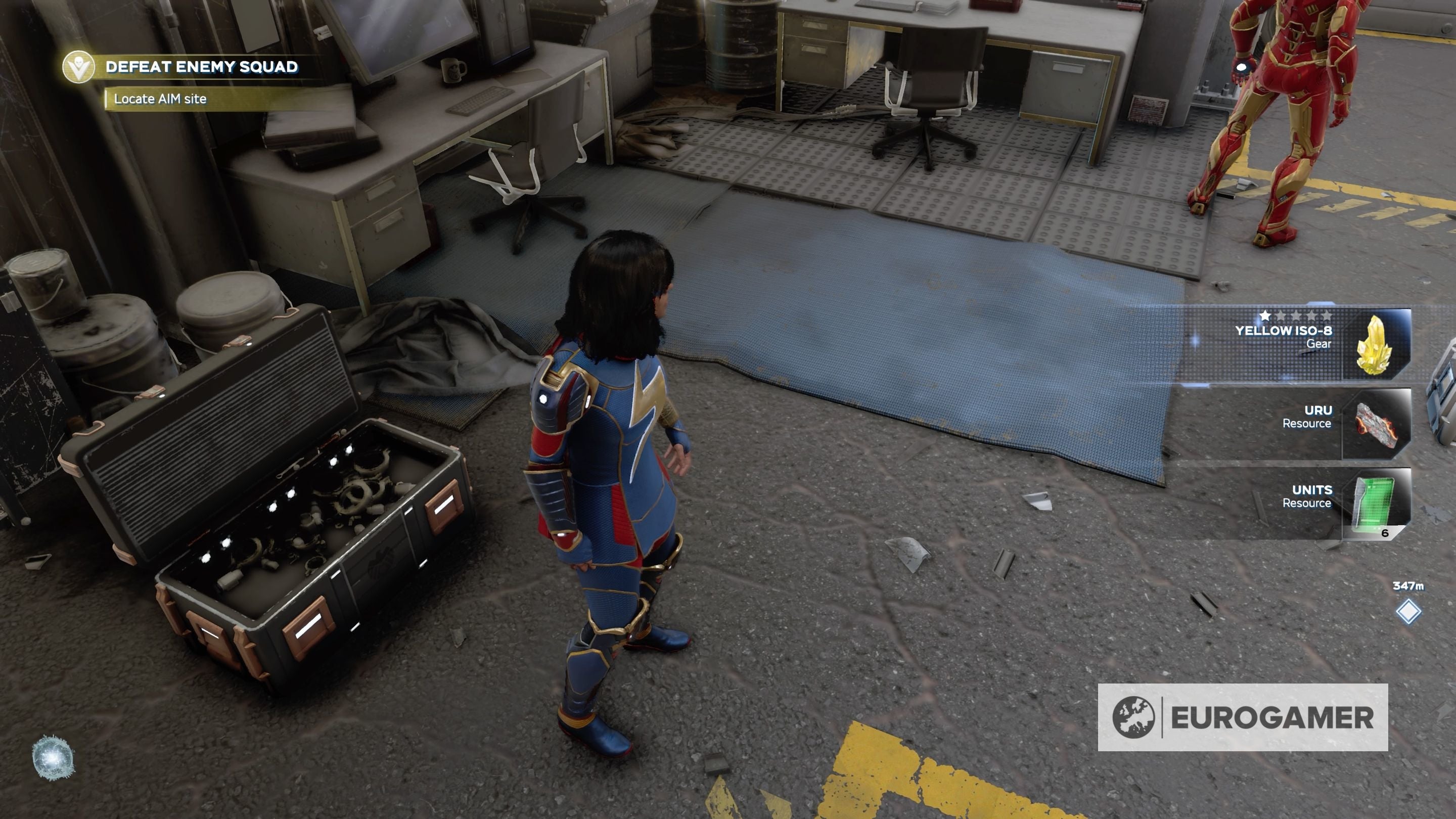 Marvel's Avengers resources Where to find DNA Keys, Uru, Polychoron