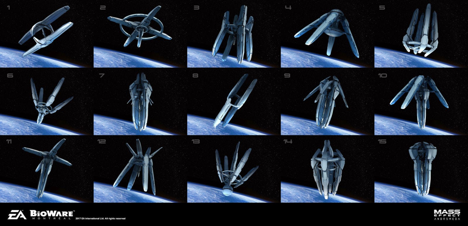 Mass Effect Design Mass Effect Andromeda concept art shows early, abandoned alien designs ...