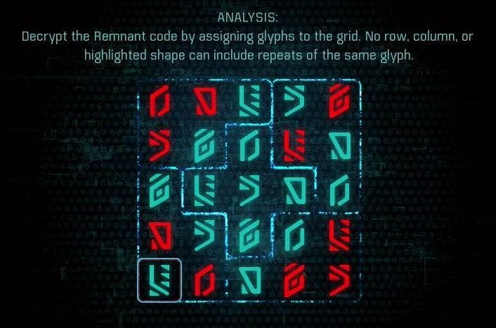 Mass Effect Andromeda - Remnant Decryption puzzle solutions, all ...