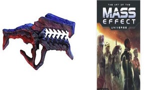 Pre-order Mass Effect art book, get a download code for the Collector Assault Rifle