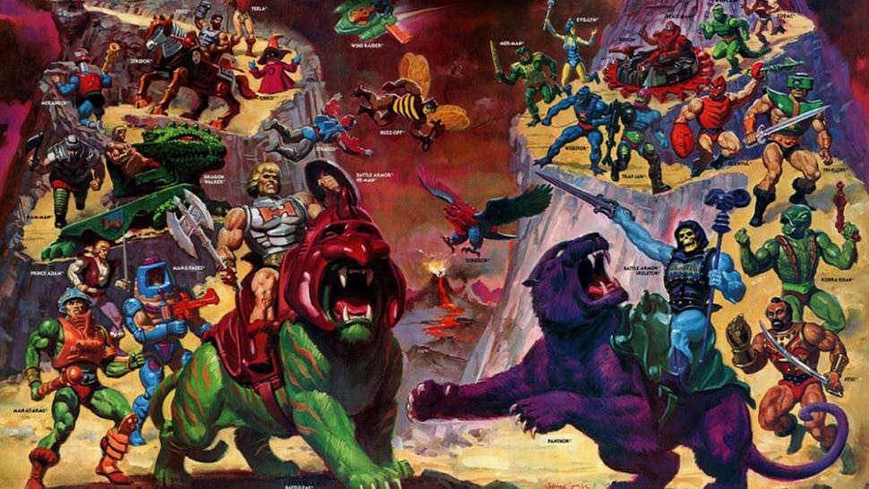 Masters of the Universe: The Board Game artwork