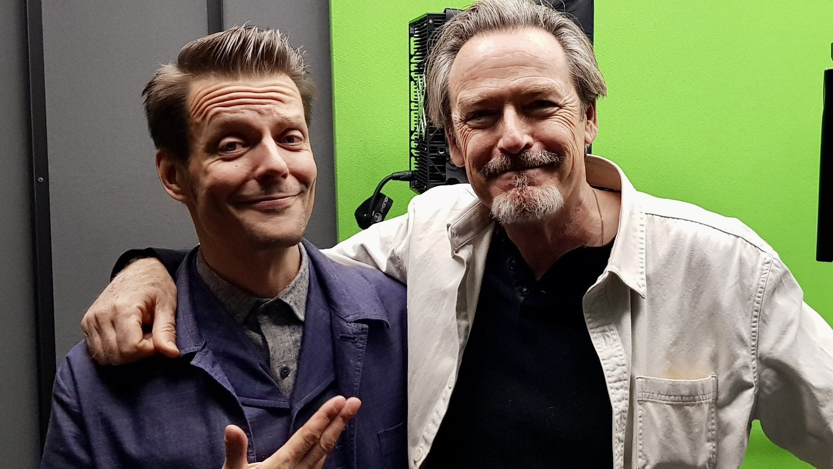 Sam Lake with James McCaffrey. - 1